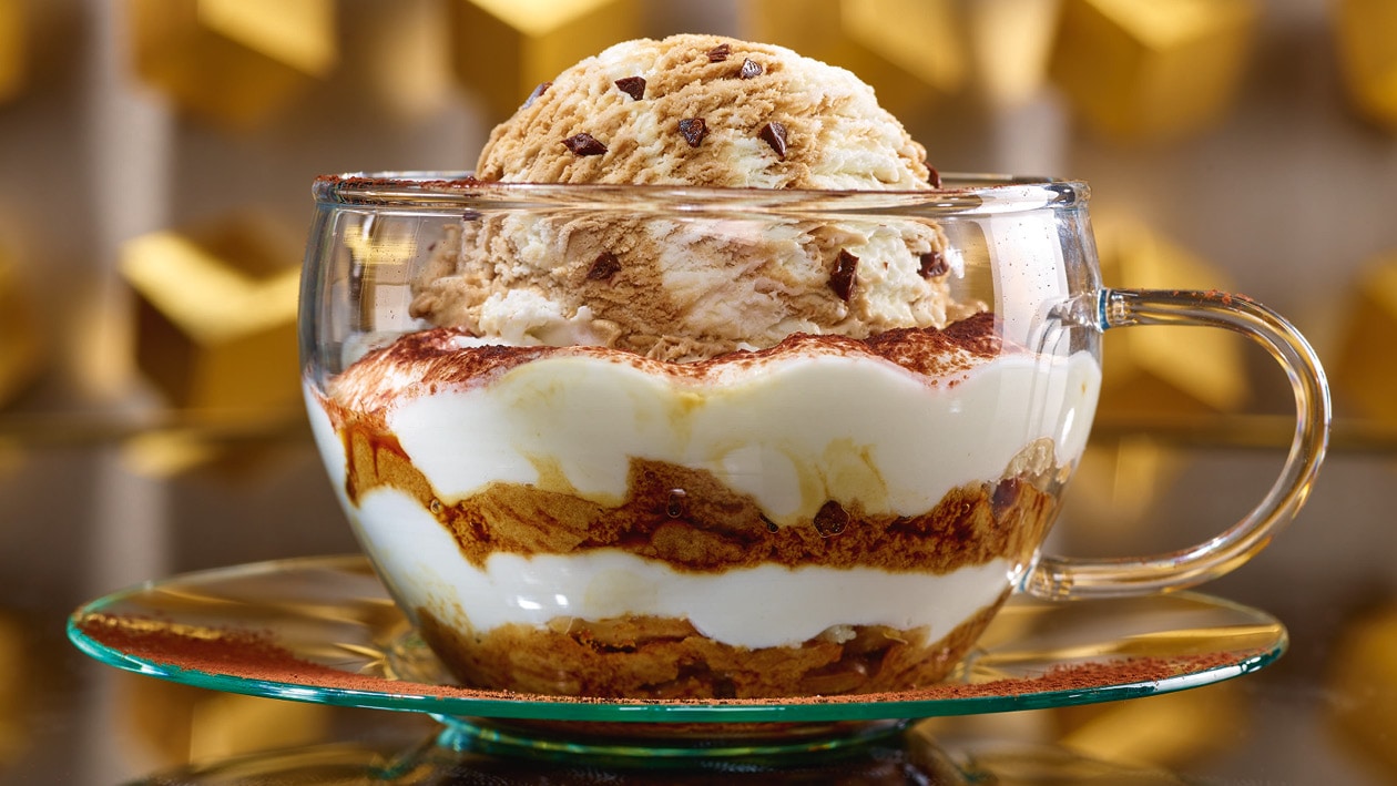 KaffeeDessert mit aromatischem Espresso und süßer Creme